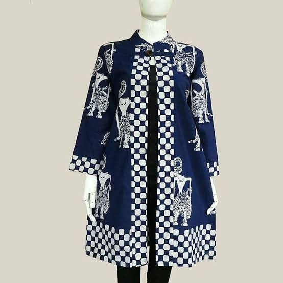 Tunik Batik Modern